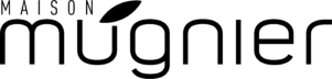 logo en noir et blanc Maison Mugnier